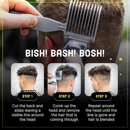 Easy Hair Blending Comb for Salon Style at Home - Halri