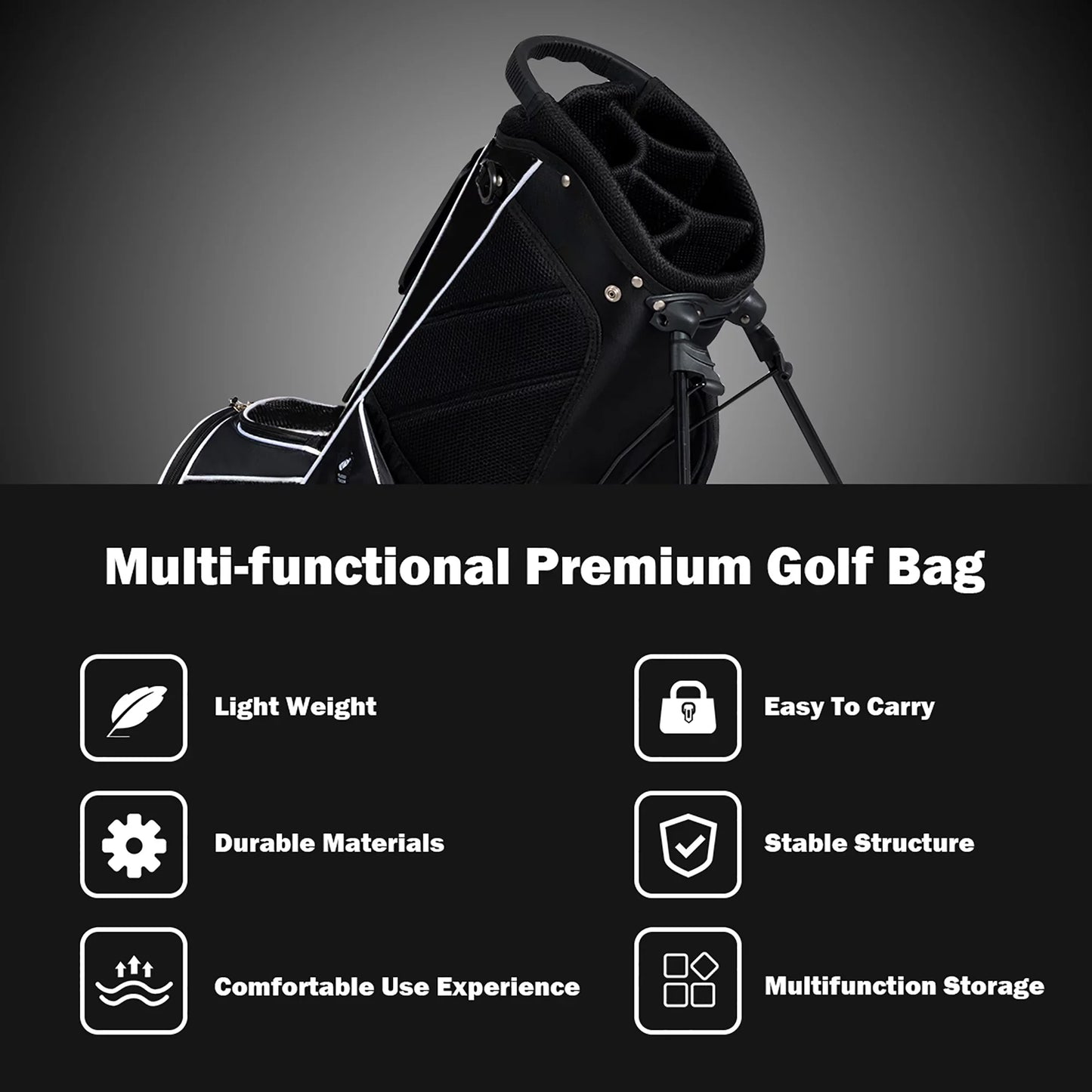 Lightweight Golf Club Carry Bag