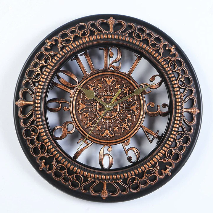Classic Vintage Wooden Wall Clock
