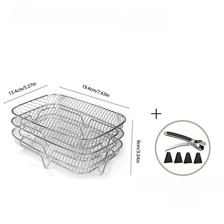 Space Saving 3 Tier Air Fryer Holder - Halri
