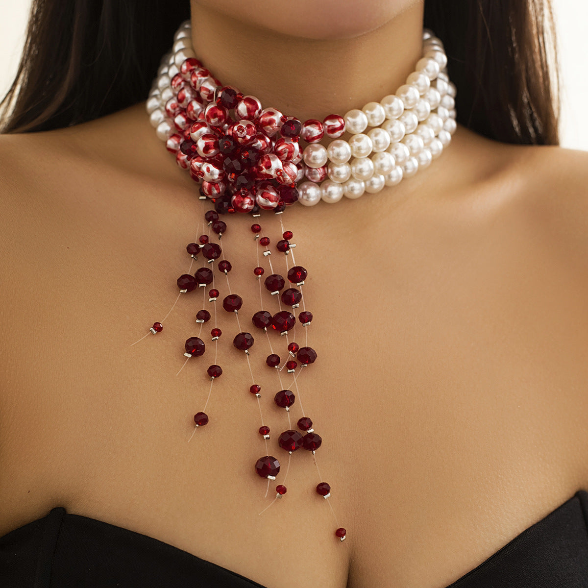 Edgy Gothic Chain Necklace
