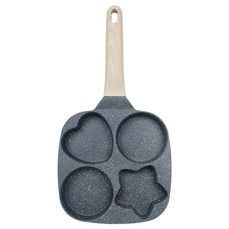 Fun Star Shaped Non Stick Egg Fry Pan 4 Cup