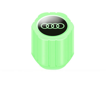 Bright Green Universal Tire Valve Stem Caps 20-Pack - Halri
