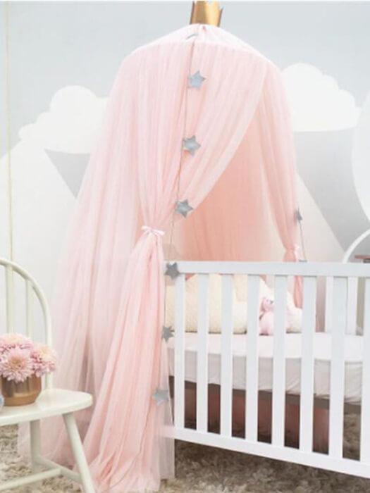 Soft Baby Bed Canopy - Cozy Nursery Shelter - Halri