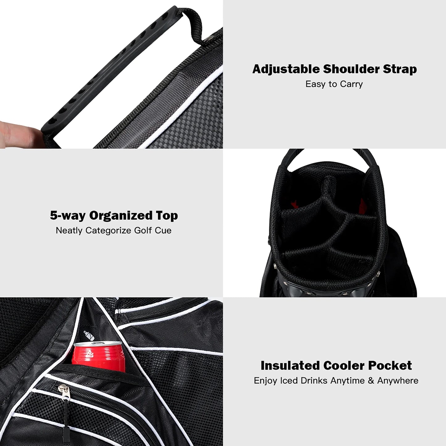 Lightweight Golf Club Carry Bag