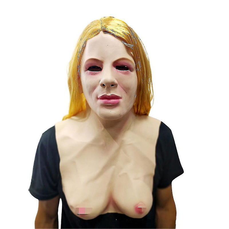 Realistic Latex Mask for Cosplay Makeup