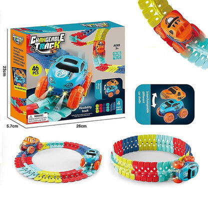 Fun LED Racing Track Set for Kids - Halri