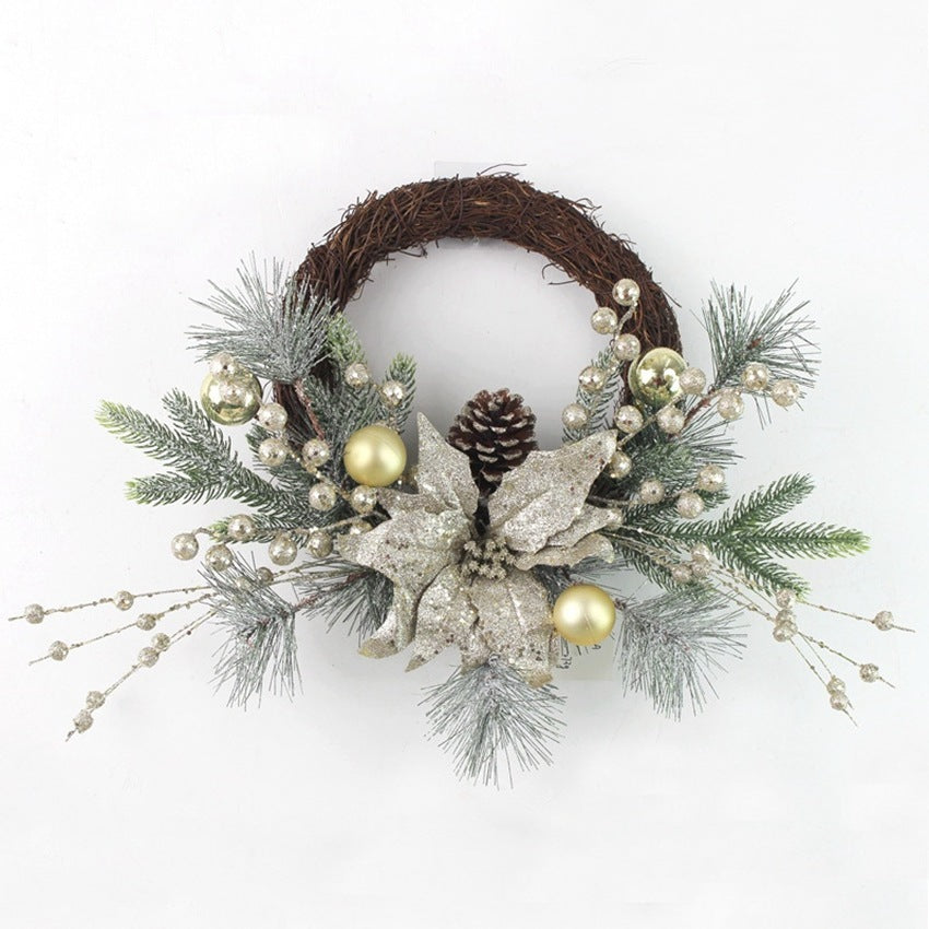 Holiday Christmas Wreath and Garland Decor