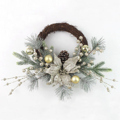 Holiday Christmas Wreath and Garland Decor