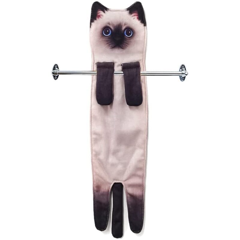 Adorable Kitty Beach Towel