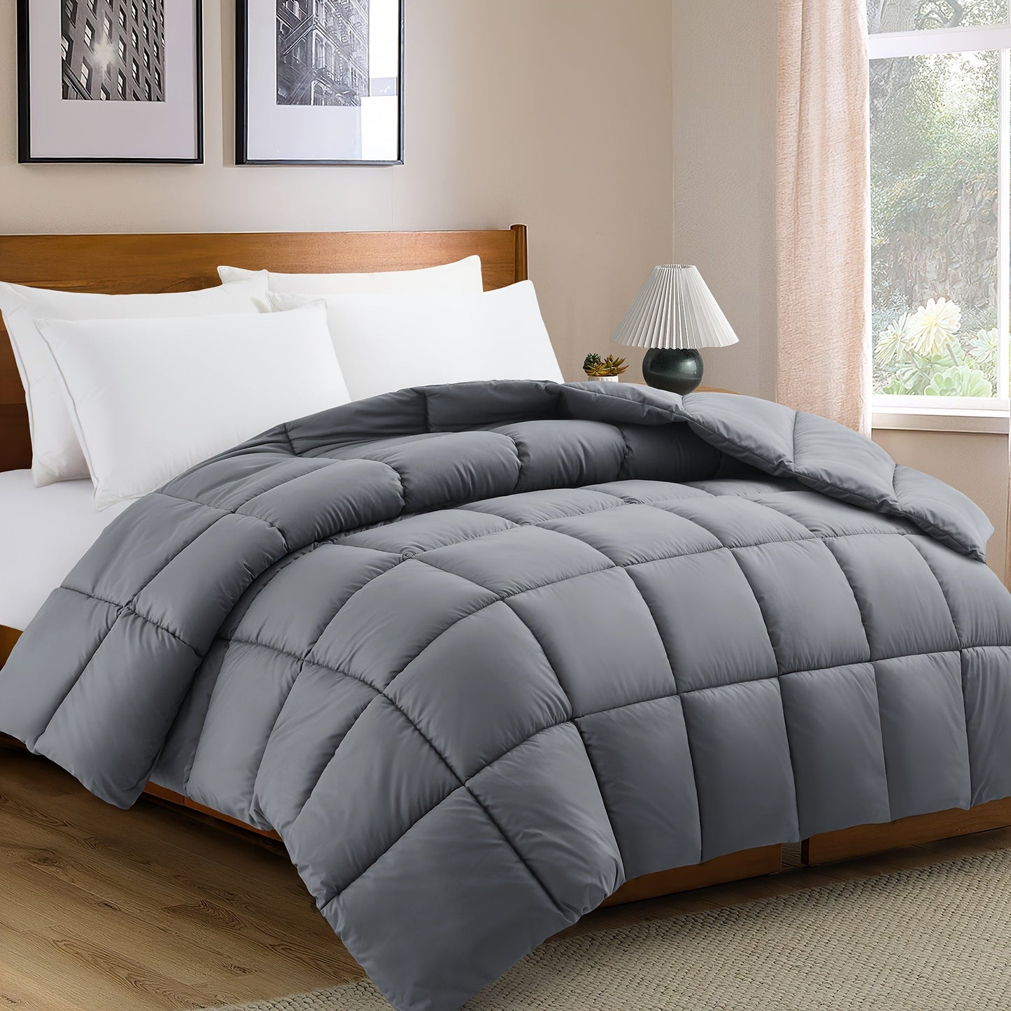 Premium Soft Reversible Duvet with Microfiber Fill