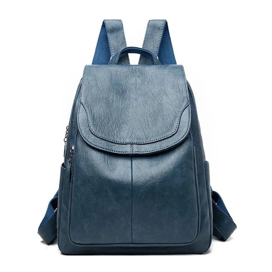 Halri | Fashionable Ladies Leather Rucksack