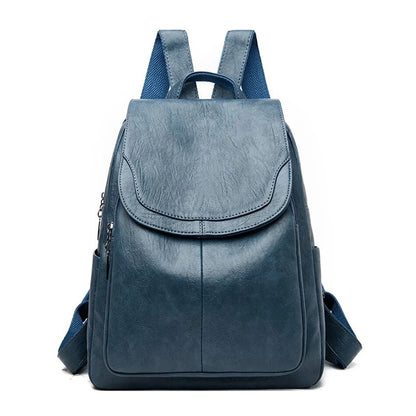 Halri | Fashionable Ladies Leather Rucksack