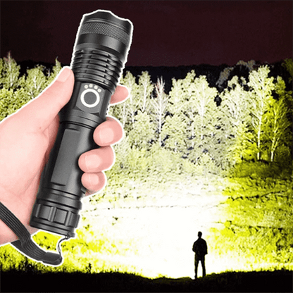Bright Adjustable Focus LED Flashlight