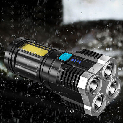 Shatterproof Heavy Duty LED Flashlight - Halri