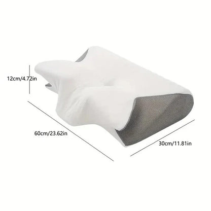 Contoured Butterfly Pillow with Built-in Armrests