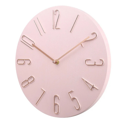 Vibrant Decorative Wall Clock With Bright Colors - Halri