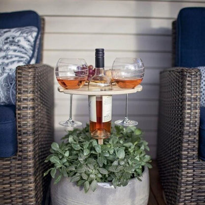 Portable Folding Wine Table