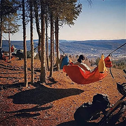 Compact Lightweight Camping Hammock with Bug Net