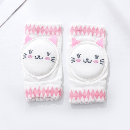 Soft Baby Knee Pads for Crawling with Grip Protection