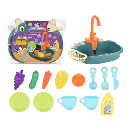 Kids Play Kitchen Sink - Water Play Set - Halri