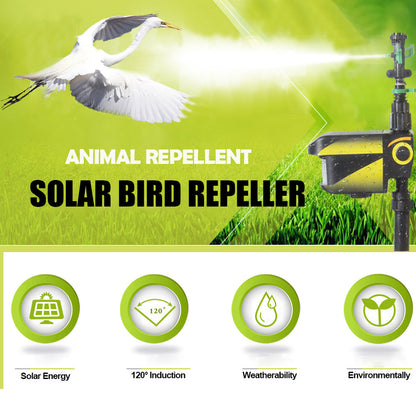 Solar Powered Deer Repellent Motion Sprinkler