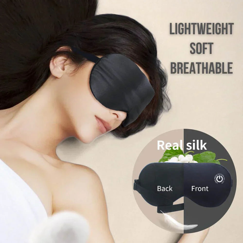 Warm Relaxing Eye Mask with Adjustable Heat Setting