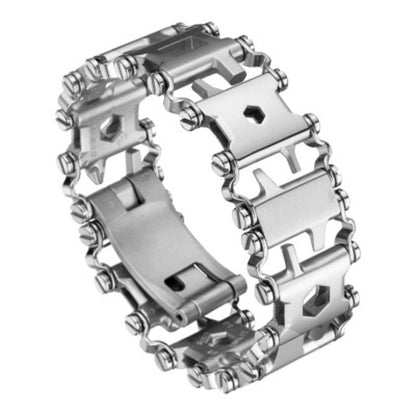 Versatile Outdoor Survival Watch Band with 29 Tools