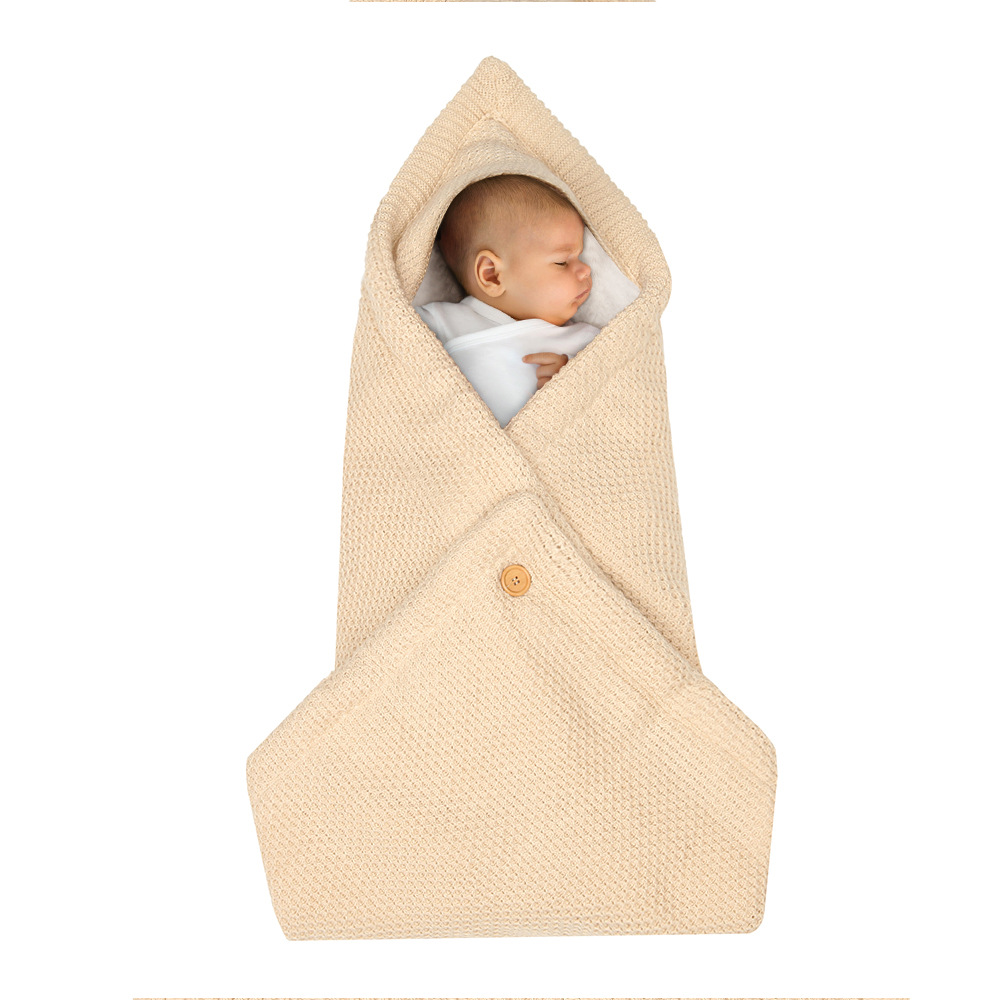 Cozy Baby Hooded Swaddle Blanket - Halri