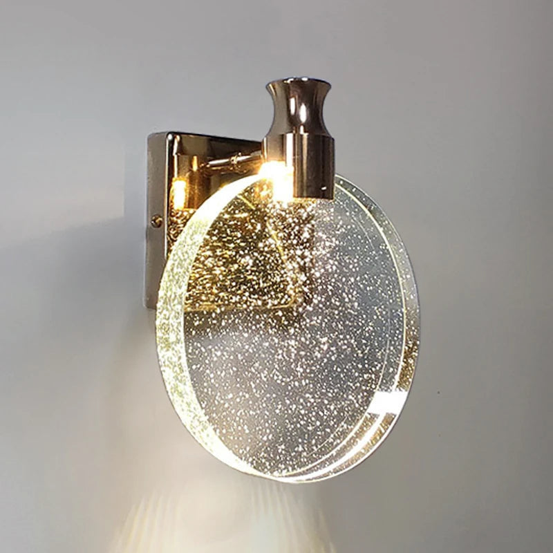 Soft Round LED Wall Lamp 13-16cm Diameter