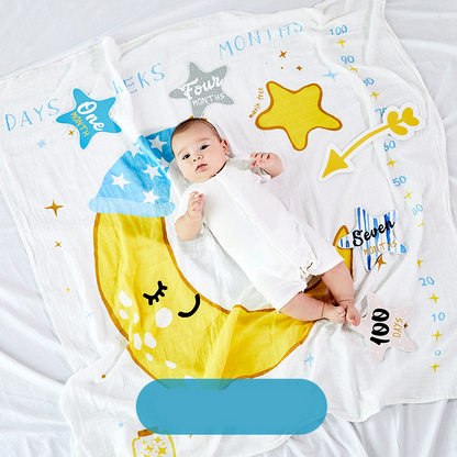 Soft Baby Blanket and Lightweight Swaddle Wrap