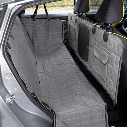 Durable Pet Car Seat Protector with Mesh Vent