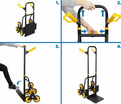 Strong Folding Stair Climber Hand Truck Cart
