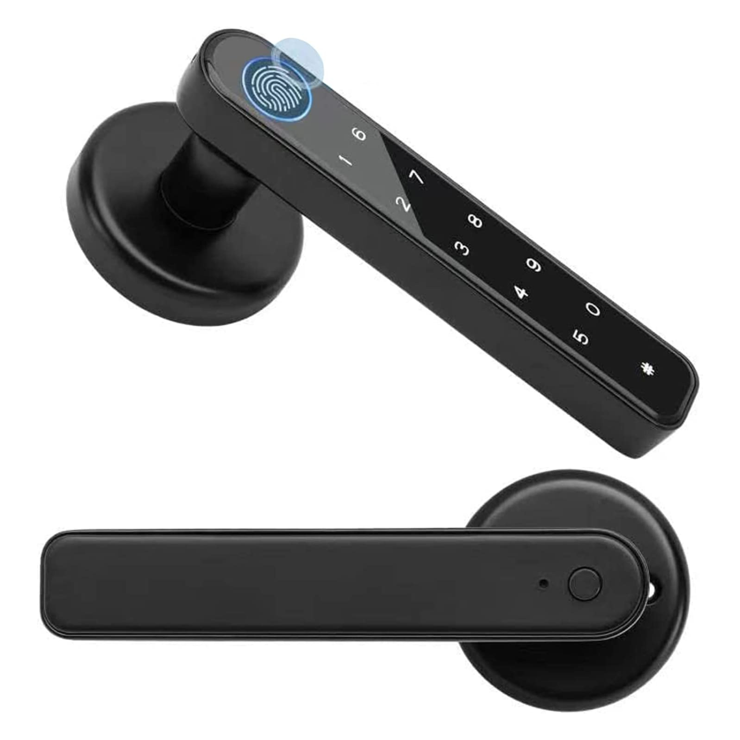 Wireless Fingerprint Door Lock with Bluetooth App Control - Halri