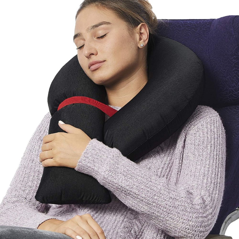Soft Inflatable Travel Neck Pillows 2 Pack