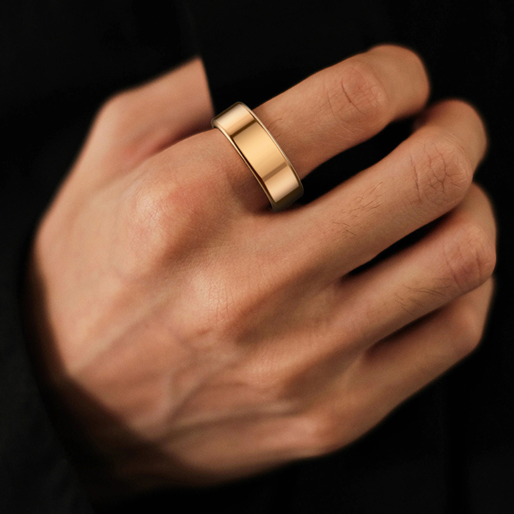 Fitness Tracker Smart Ring Monitor