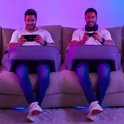 Portable Bed Laptop Table Pillow Stand