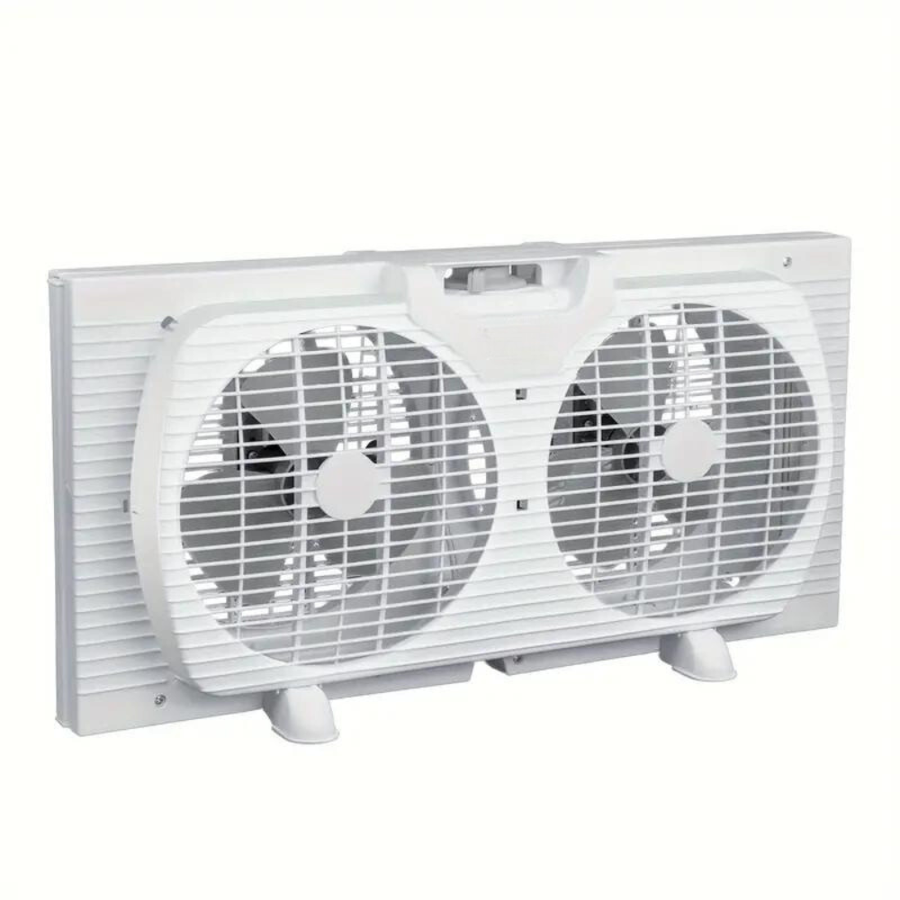 Dual Window Cooler Strong Air Fan System