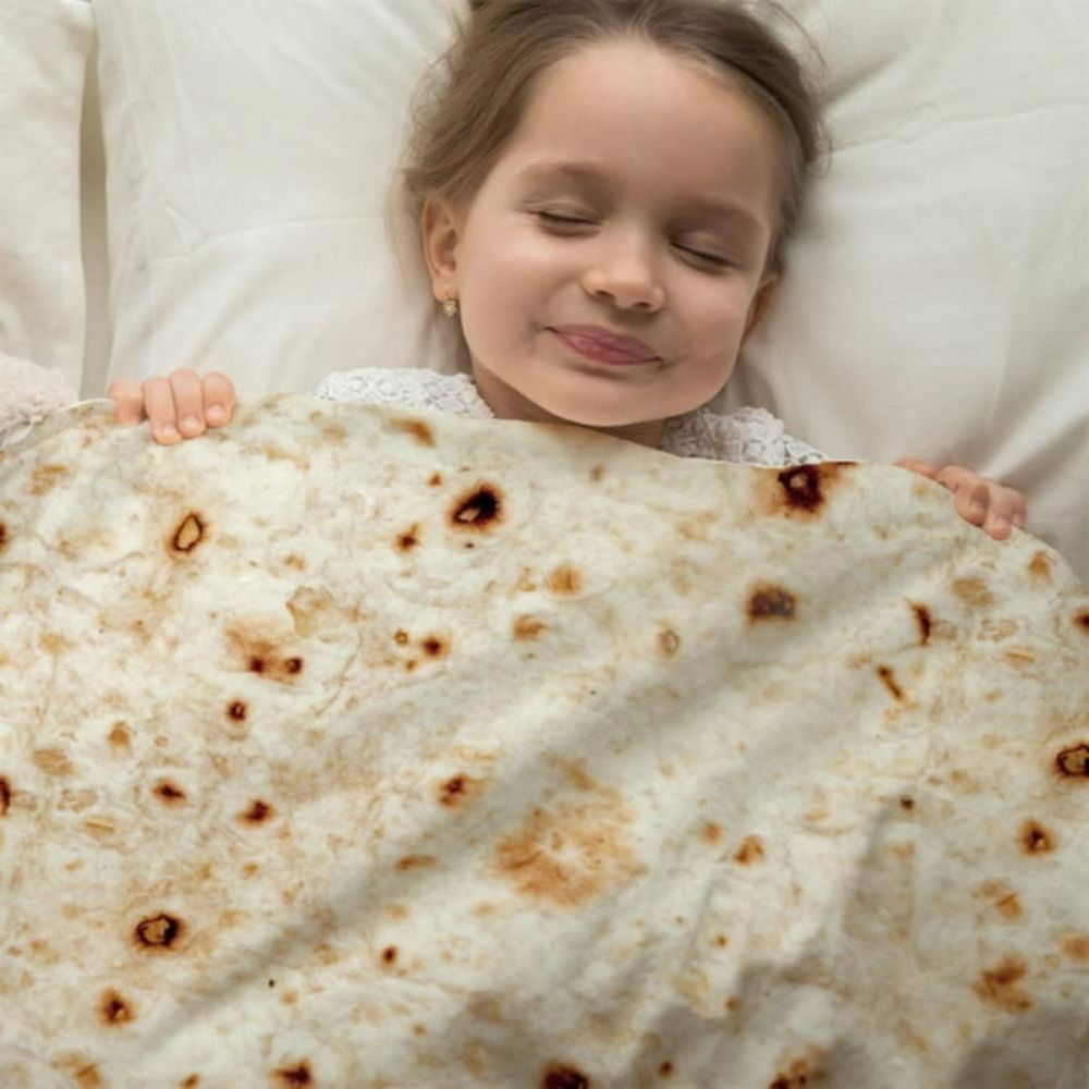 Mexican Inspired Foodie Blanket Throw