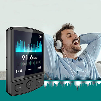 Compact Clip On MP3 Music Player for Fitness