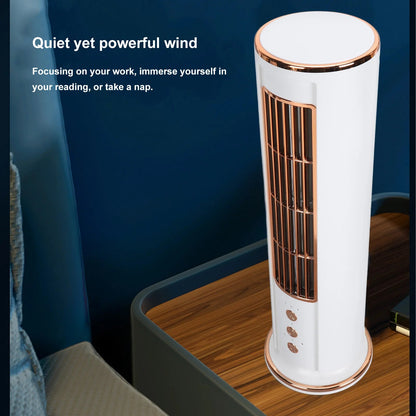 Compact Quiet Office Air Cooler Fan with Remote