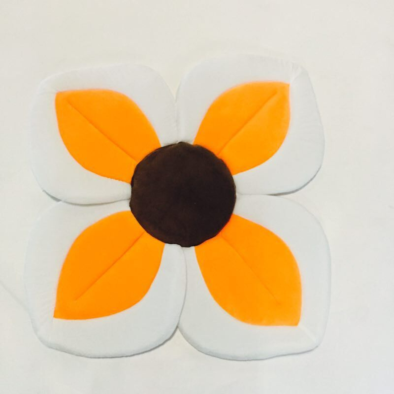 Soft Flower Baby Bath Mat - Non Slip Bathing Pad