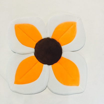Soft Flower Baby Bath Mat - Non Slip Bathing Pad