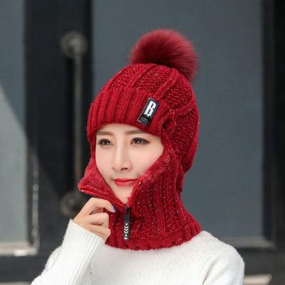 Warm Siamese Beanie Hat