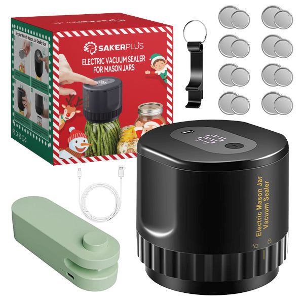 Automatic Food Saver for Mason Jars