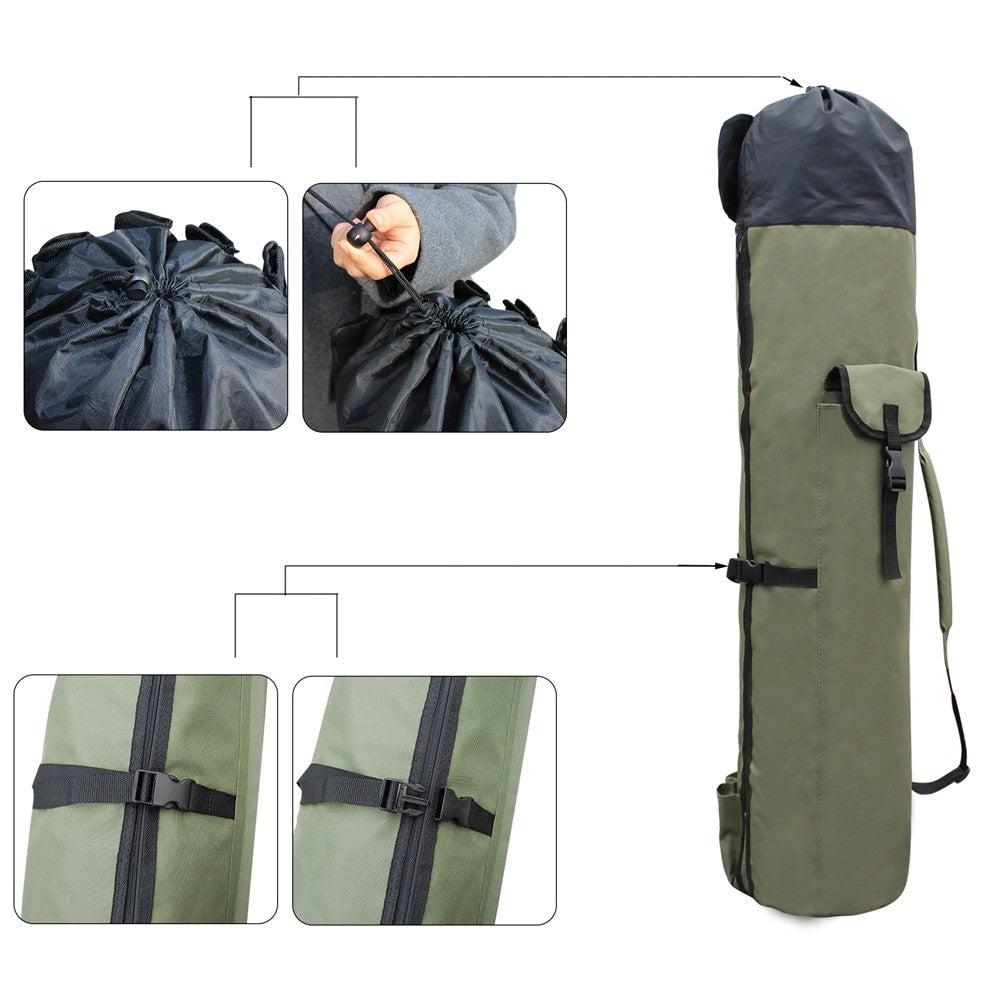 Compact Fishing Gear Travel Bag
