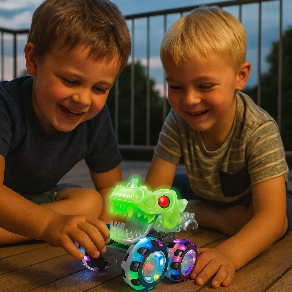 Bright Remote Control Monster Trucks Toys