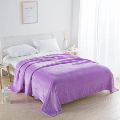 Plush Velvet Throw Blanket