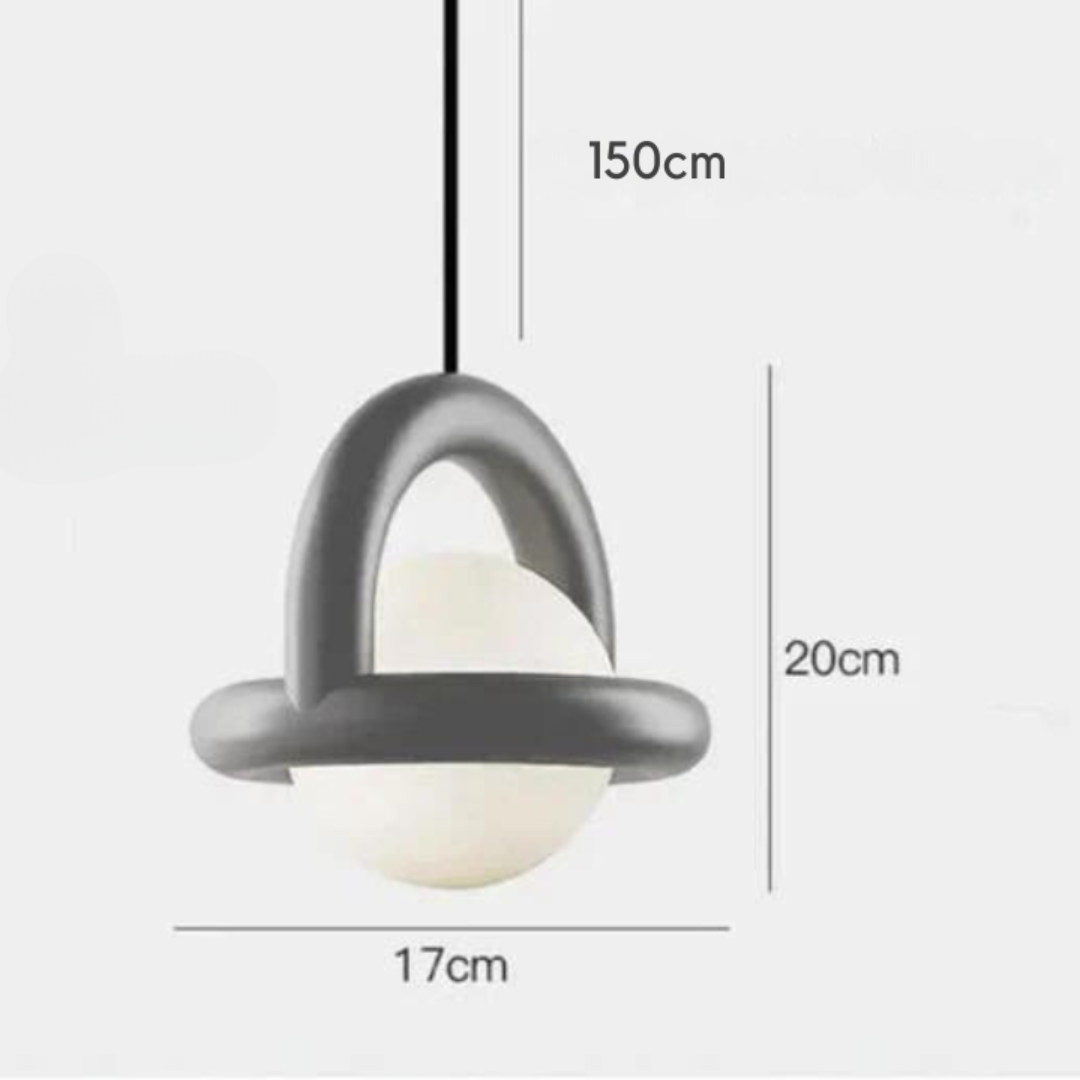 Halri | Modern Round LED Hanging Lamp
