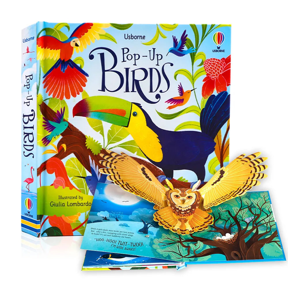 Colorful 3D Pop Up Story Book for Kids